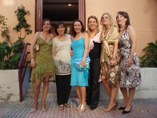 Ex-jugadoras, cuerpo médico y amigas