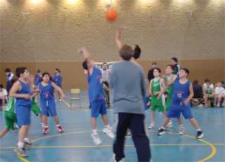 Alevín Masculino en juego Alevín Masculino en juego
