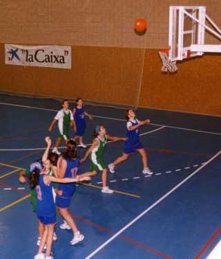 Equipo Cadete Femenino en acción Equipo Cadete Femenino en acción