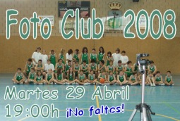Este año Foto del Club con noVedades
¡TIENES QUE ESTAR!